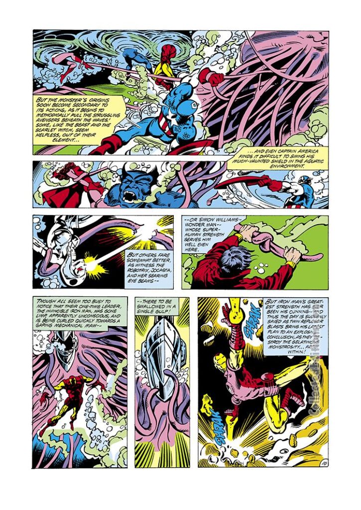 Avengers #204, pg. 10; pencils, Don Newton; inks, Dan Green