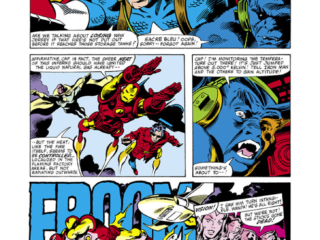 Avengers #206, pg. 8; pencils, Gene Colan; inks, Dan Green