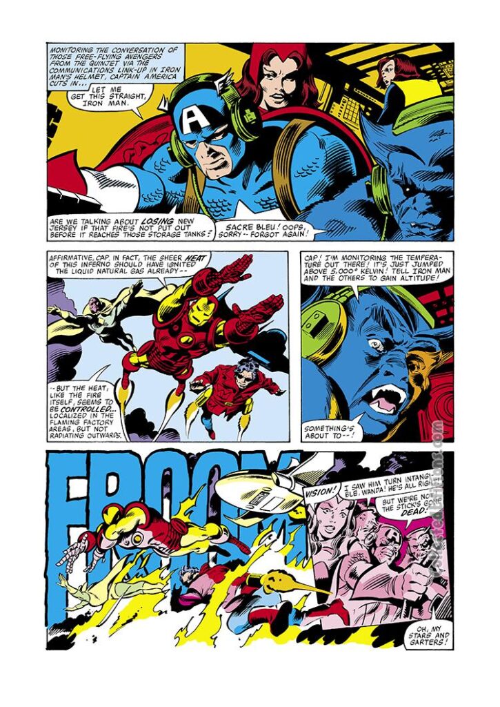 Avengers #206, pg. 8; pencils, Gene Colan; inks, Dan Green
