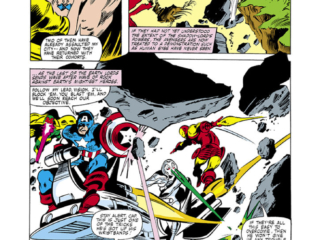 Avengers #207, pg. 17; pencils, Gene Colan; inks, Dan Green