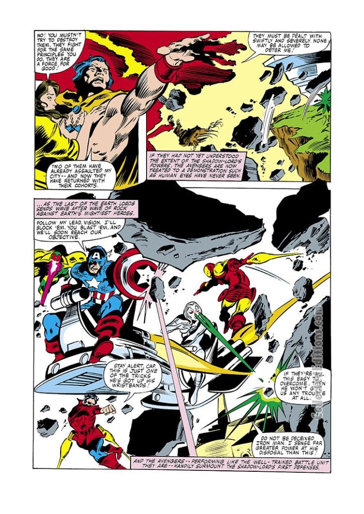 Avengers #207, pg. 17; pencils, Gene Colan; inks, Dan Green