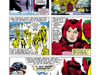 Avengers #210, pg. 22; pencils, Gene Colan; inks, Dan Green