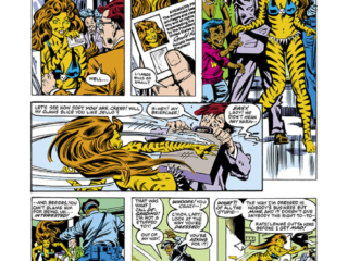 Avengers #215, pg. 8; pencils, Alan Weiss; inks, Dan Green; Tigra
