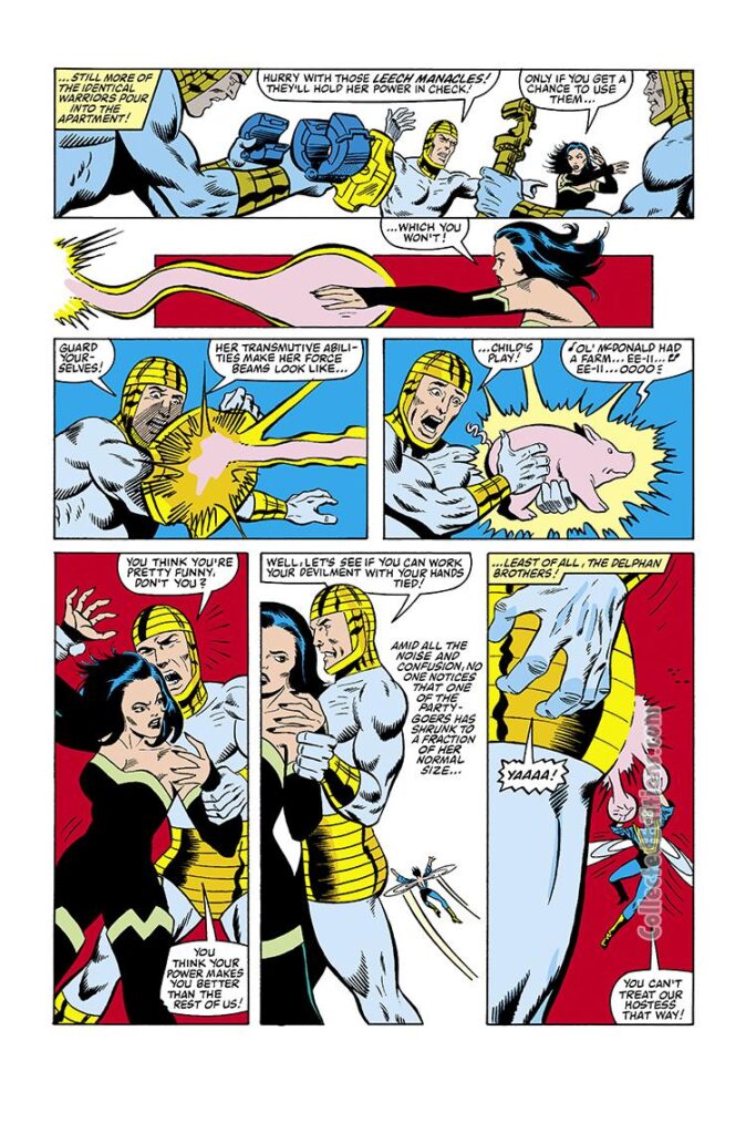 Avengers #246, pg. 17; pencils, Al Milgrom; Eternals