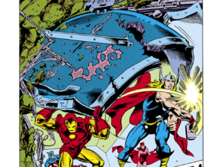 Avengers Annual #9, pg. 18; pencils, Don Newton; inks, Joe Rubinstein