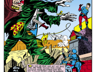 All-Winners Comics #1, pg. 26; "The Case of the Hollow Men"; Captain America/Jack Kirby/Joe Simon/Marvel Zombies/Golden Age