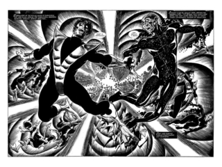 Bizarre Adventures #27, pgs. 44-45; pencils, Dave Cockrum; Nightcrawler
