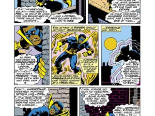 Black Goliath #3, pg. 4; pencils, George Tuska; inks, Vince Colletta, Bill Foster/Giant-Man