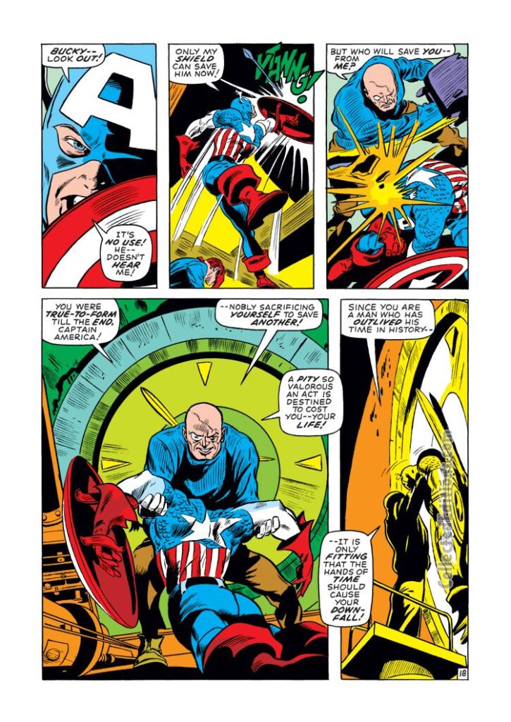 Captain America #131, pg. 18; pencils, Gene Colan; inks, Dick Ayers; Baron Strucker