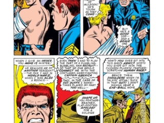 Captain America #139, pg. 14; pencils and inks, John Romita Sr. Captain America #139, pg. 14; pencils and inks, John Romita Sr., Sgt. Muldoon, police officer, cop, Steve Rogers