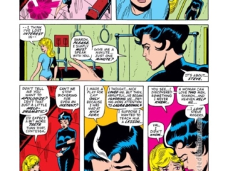 Captain America #150, pg. 10; pencils, Sal Buscema; inks, John Verpoorten; Sharon Carter, Contessa Valentina Allegreo de Fontaine