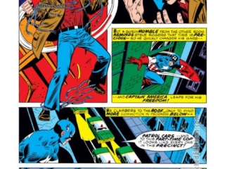 Captain America #159, pg. 4; pencils, Sal Buscema; inks, John Verpoorten; Steve Rogers