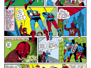 Captain America Comics #3, pg. 16; "The Return of the Red Skull"; Bucky/Steve Rogers/Golden Age Timely Marvel/Jack Kirby/Joe Simon