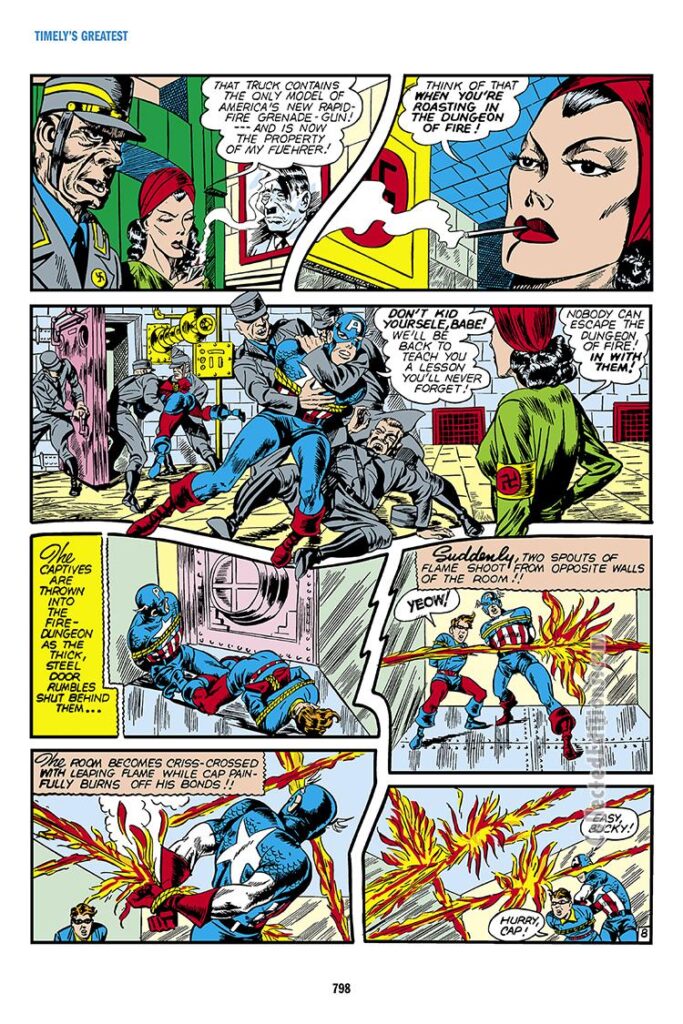 Captain America Comics #10, pg. 10; "Spy Ambush"; Bucky, Nazis