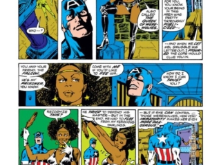 Captain America #164, pg. 9; pencils and inks, Alan Weiss; Nightshade