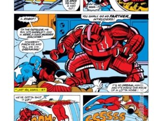 Captain America #174, pg. 8; pencils, Sal Buscema; inks, Vince Colletta; Falcon,