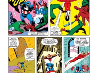 Captain America #177, pg. 2; pencils, Sal Buscema; inks, Vince Colletta; Falcon