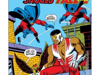 Captain America #178, pg. 1; pencils, Sal Buscema; inks, Vince Colletta; If the Falcon should Fall, Redwing