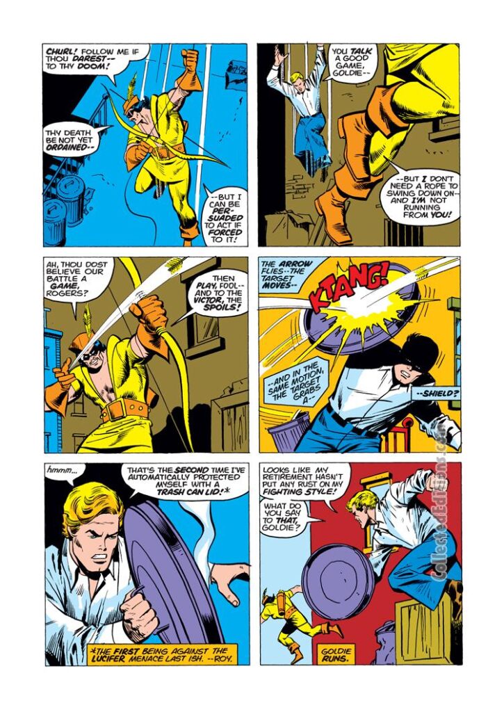 Captain America #179, pg. 11; pencils, Sal Buscema; inks, Vince Colletta, Steve Rogers