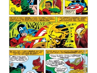 Captain America #186, pg. 8; pencils, Frank Robbins; inks, Mike Esposito; Red Skull