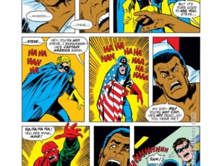 Captain America #188, pg. 5; pencils, Sal Buscema; inks, Vince Colletta; Nomad, Sam Wilson