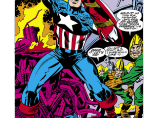 Captain America #197, pg. 15; pencils, Jack Kirby;