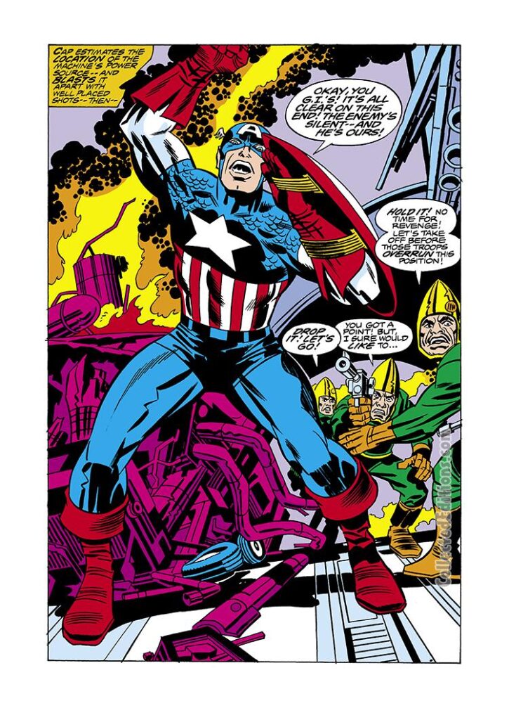 Captain America #197, pg. 15; pencils, Jack Kirby;