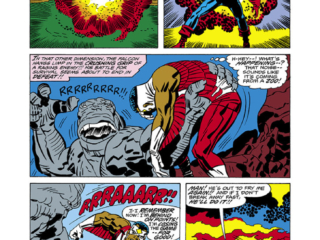 Captain America #202, pg. 13; pencils, Jack Kirby; inks, Frank Giacoia