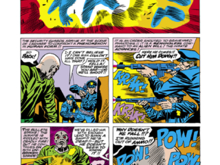 Captain America #204, pg. 9; pencils, Jack Kirby; Night People/Agron