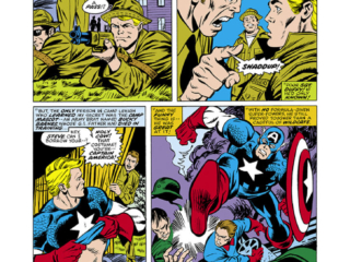Captain America #215, pg. 8; pencils, George Tuska; inks, Pablo Marcos