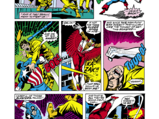 Captain America #217, pg. 4; pencils, John Buscema; inks, Pablo Marcos