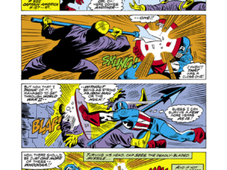 Captain America #218, pg. 14; pencils, Sal Buscema; inks, Mike Esposito, John Tartaglione