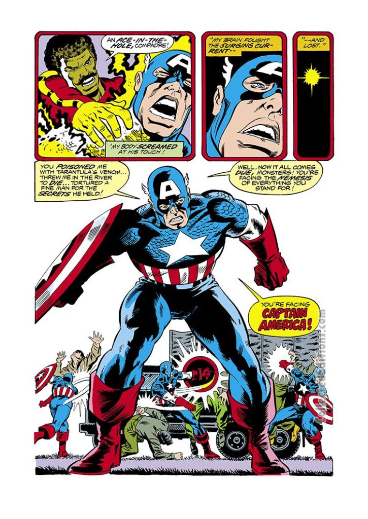Captain America #224, pg. 15; pencils, Mike Zeck; inks, Mike Esposito, John Tartaglione