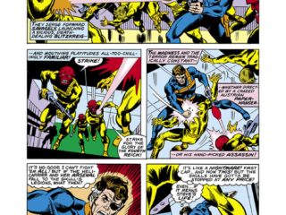 Captain America #226, pg. 10; pencils, Sal Buscema; Nick Fury