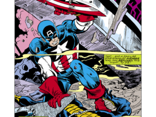 Captain America #229, pg. 2; pencils, Sal Buscema; Constrictor