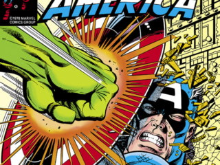 Captain America #230 cover; pencils, Ron Wilson; inks, Bob Layton Captain America #230 cover; pencils, Ron Wilson; inks, Bob Layton