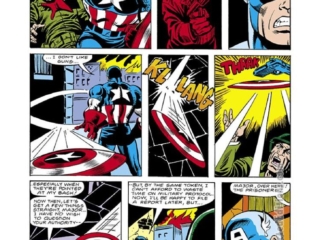 Captain America #233, pg. 7; layouts, Sal Buscema; pencils and inks, Don Perlin