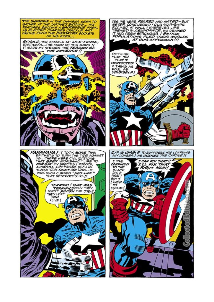 Captain America Annual #3, pg. 24; pencils, Jack Kirby;