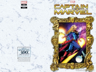 Captain Marvel #26 300th Anniversary Masterworks Variant by Ema Lupaccino Captain Marvel #26 300th Anniversary Masterworks Variant by Ema Lupaccino; Emanuela