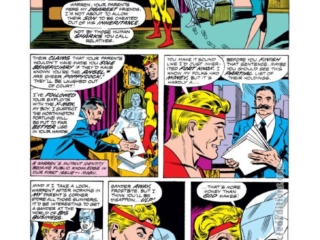 Champions #5, pg. 2; pencils, Don Heck; inks, John Tartaglione Champions #5, pg. 2; pencils, Don Heck; inks, John Tartaglione, Angel, Iceman