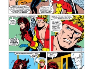 Champions #6, pg. 8; pencils, George Tuska; inks, Vince Colletta Champions #6, pg. 8; pencils, George Tuska; inks, Vince Colletta