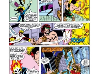 Champions #15, pg. 5; pencils, John Byrne; inks, Mike Esposito Champions #15, pg. 5; pencils, John Byrne; inks, Mike Esposito