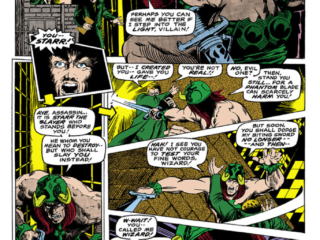 Chamber of Darkness #4, pg. 19; pencils and inks, Barry Windsor-Smith; Starr the Slayer, Roy Thomas, proto-Marvel barbarian, Conan the Barbarian, sword and sorcery