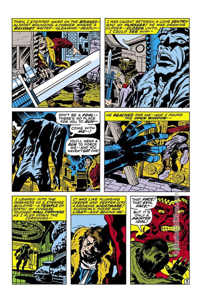 Chamber of Darkness #5. "...And Fear Shall Follow!", pg. 3. Jack Kirby horror comics