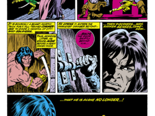 Conan the Barbarian #26, pg. 10; pencils, John Buscema; inks, Ernie Chan