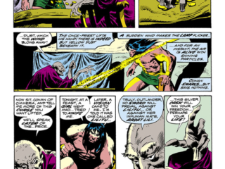Conan the Barbarian #38, pg. 10; pencils and inks, John Buscema; Gimil-Ishbi