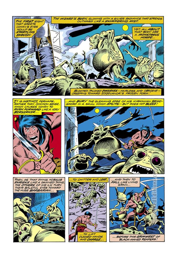 Conan the Barbarian #47, pg. 7; pencils, John Buscema; inks, Dan Adkins; Roy Thomas