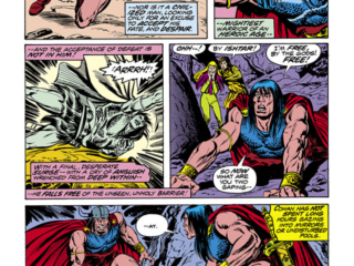 Conan the Barbarian #54, pg. 14; pencils, John Buscema; inks, Tom Palmer; Roy Thomas