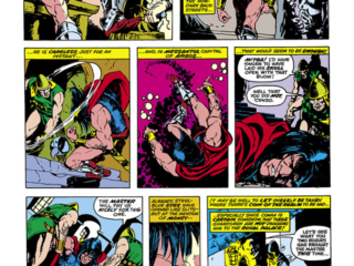 Conan the Barbarian #57, pg. 7; pencils and inks, Mike Ploog; Roy Thomas