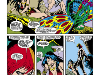 Conan the Barbarian #62, pg. 6; pencils, John Buscema; inks, Steve Gan; B&ecirc;lit, Amra